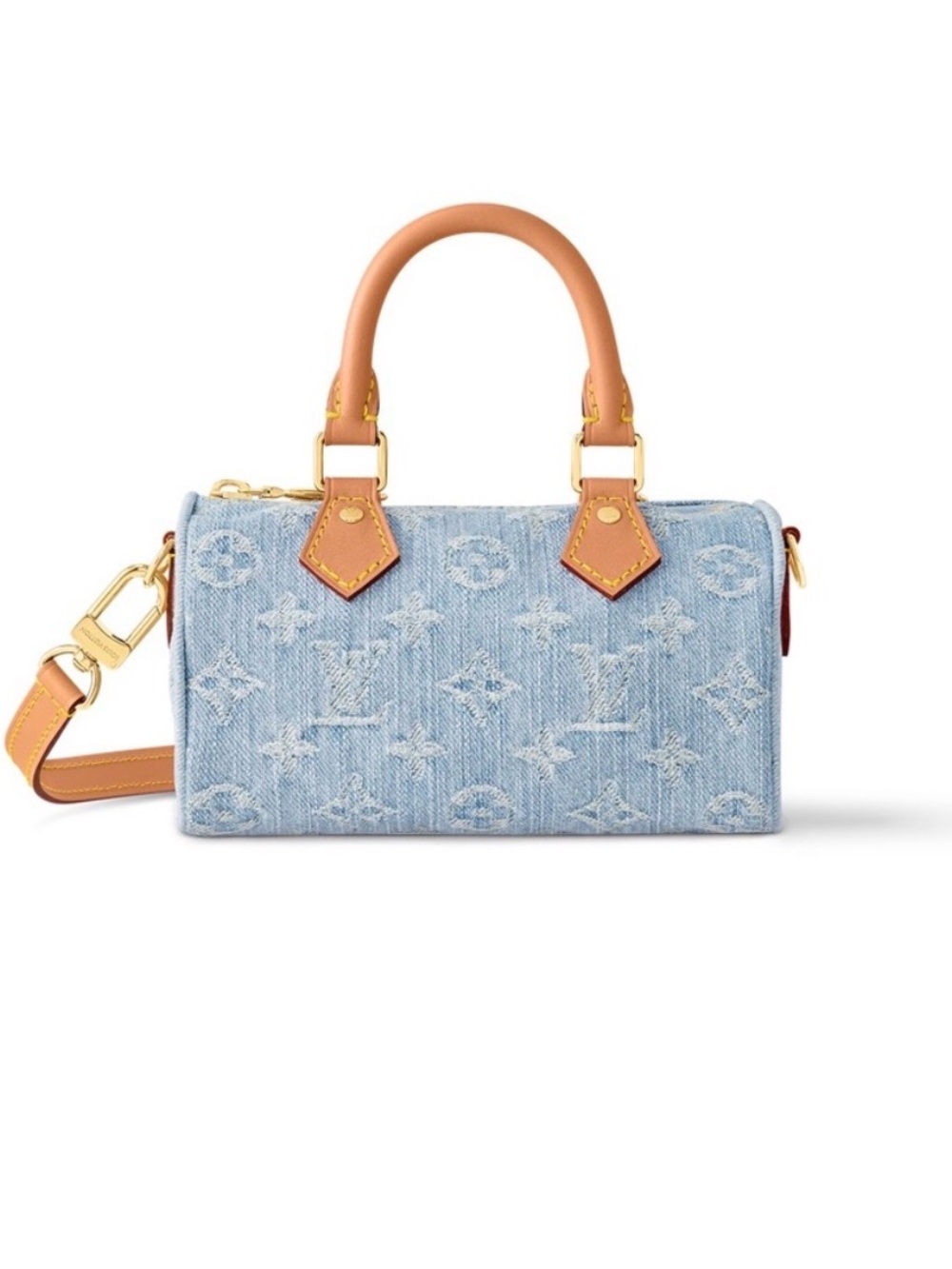 Louis Vuitton Denim nano speedy